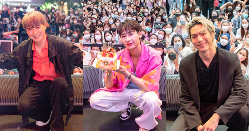 คริส-กัน-ไบร์ท ร่วมสร้างสีสันโชว์สกิลทำอาหารเกาหลีในงาน “K-Food Fair 2022” พร้อมมินิคอนเสิร์ตจาก Serious Bacon, Seven Stars และ PiXXiE