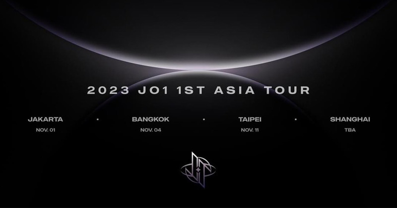 JO1 ชวนมาแจมกันให้สุดเสียง! 4 พฤศจิกายนนี้!พบกัน ใน 2023 JO1 1ST ASIAN TOUR ‘BEYOND THE DARK’ LIMITED EDITION in Bangkok