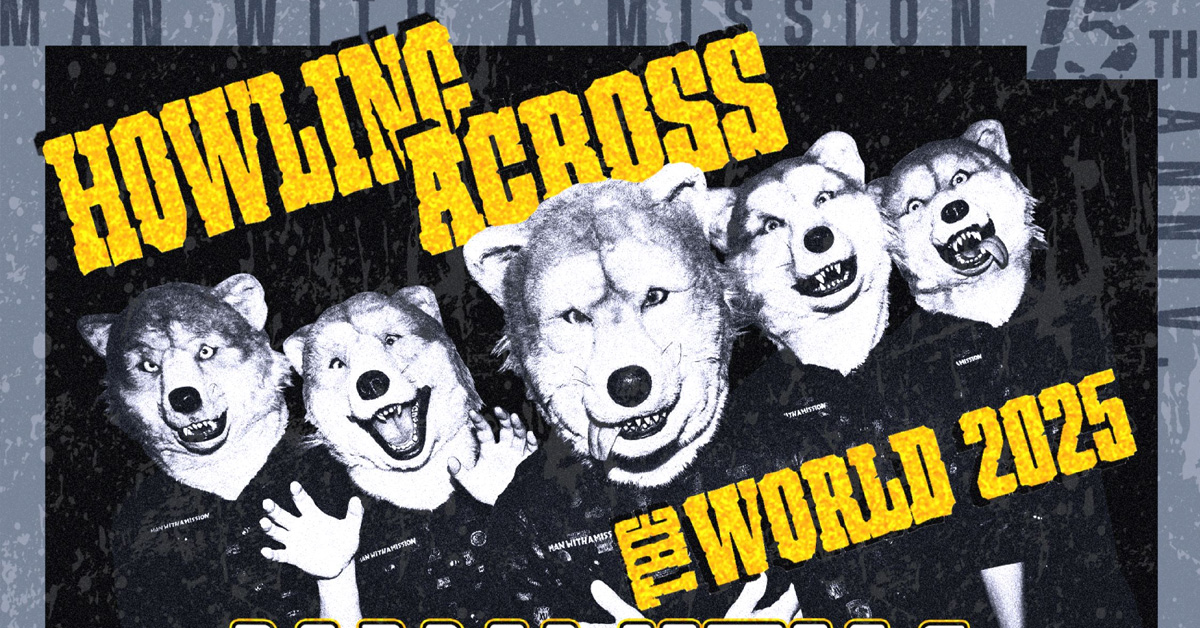 MAN WITH A MISSION ปลุกพลังร็อก! ส่งคลิปเรียกน้ำย่อย เตรียมระเบิดความมันส์ที่ กรุงเทพฯ 14 ธันวาคมนี้!